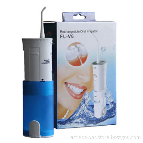 AA Battery Operated Oral Irrigator with Two Operation Modes, 75-125psi